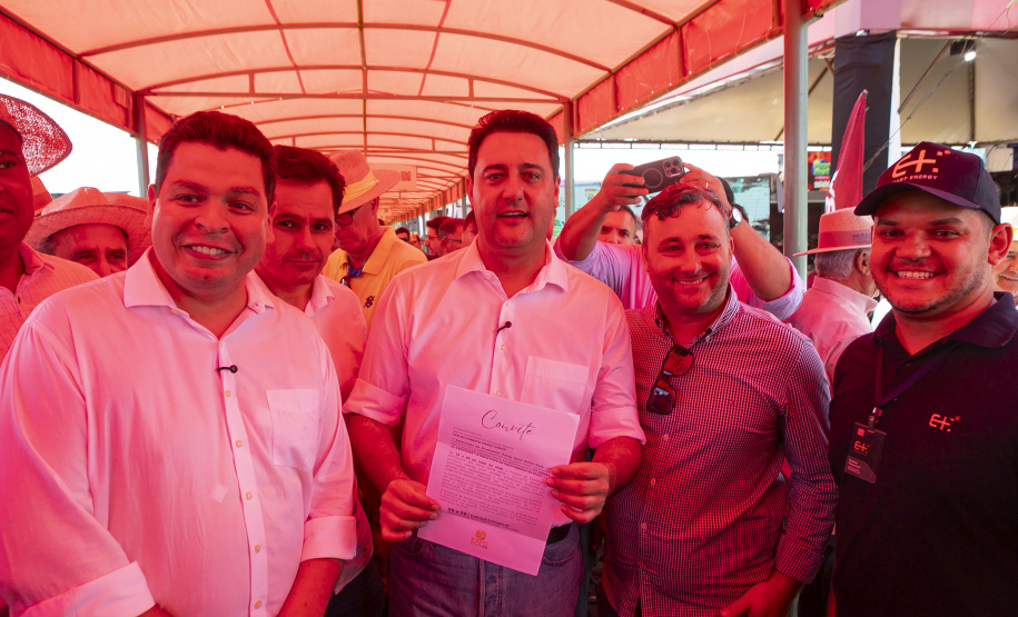 Governador Carlos Massa Ratinho Junior no Show Rural.