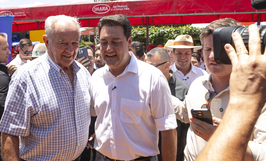 Governador Carlos Massa Ratinho Junior no Show Rural.