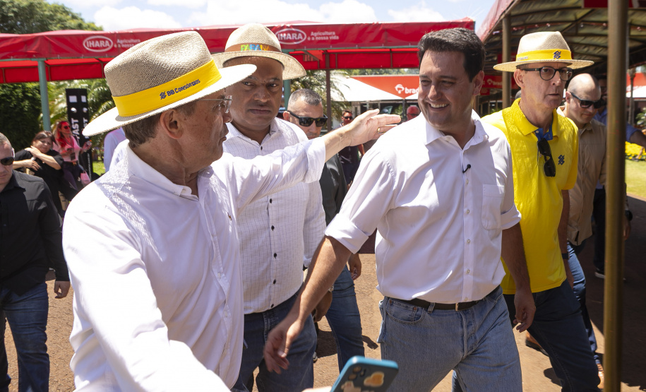 Governador Carlos Massa Ratinho Junior no Show Rural.