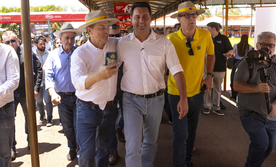 Governador Carlos Massa Ratinho Junior no Show Rural.