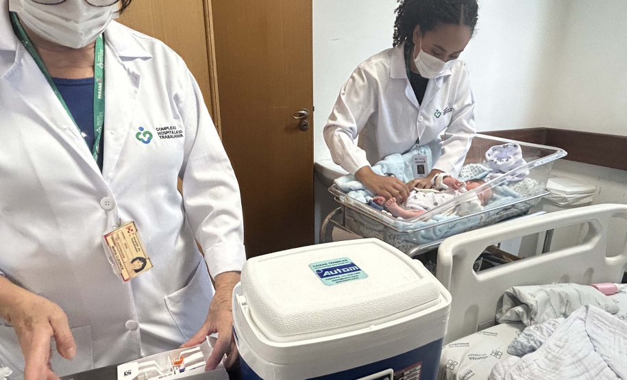 Maternidades do Paraná iniciam aplicação de novo medicamento para prevenir vírus sincicial em bebês