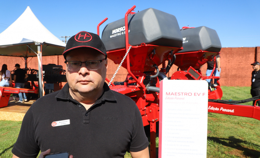 Multinacional desenvolve máquina a partir da demanda de colégios agrícolas do Paraná