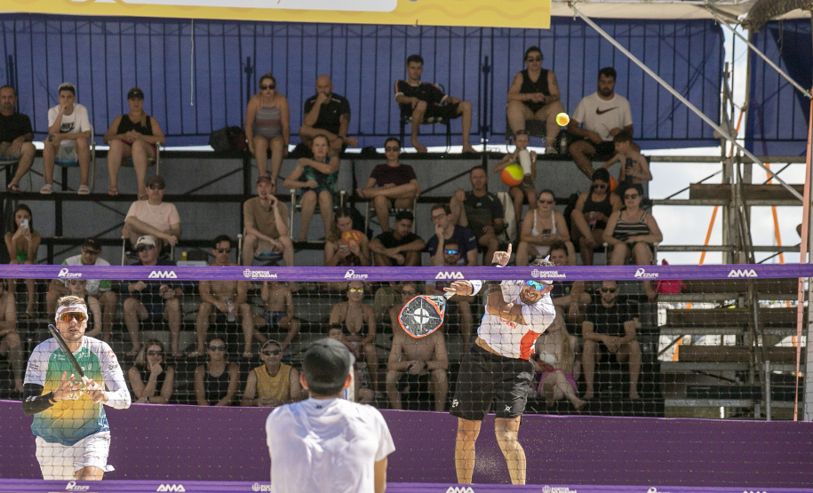 Arena Portos do Paraná em Caiobá recebe um dos maiores torneios de beach tennis do mundo