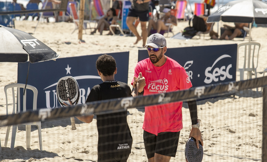 Arena Portos do Paraná em Caiobá recebe um dos maiores torneios de beach tennis do mundo
