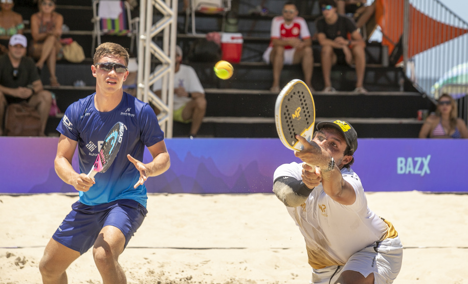 Arena Portos do Paraná em Caiobá recebe um dos maiores torneios de beach tennis do mundo