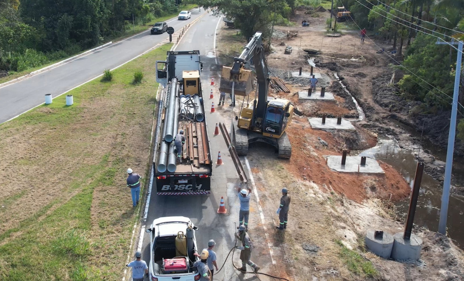 Sanepar faz obra em adutoras de Guaratuba de olho no Carnaval