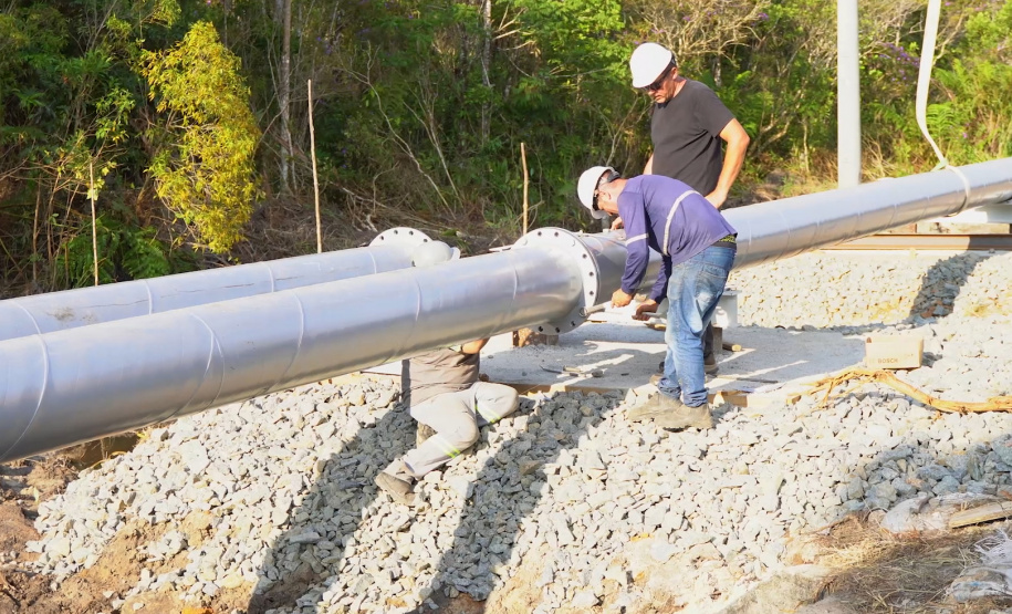 Sanepar faz obra em adutoras de Guaratuba de olho no Carnaval