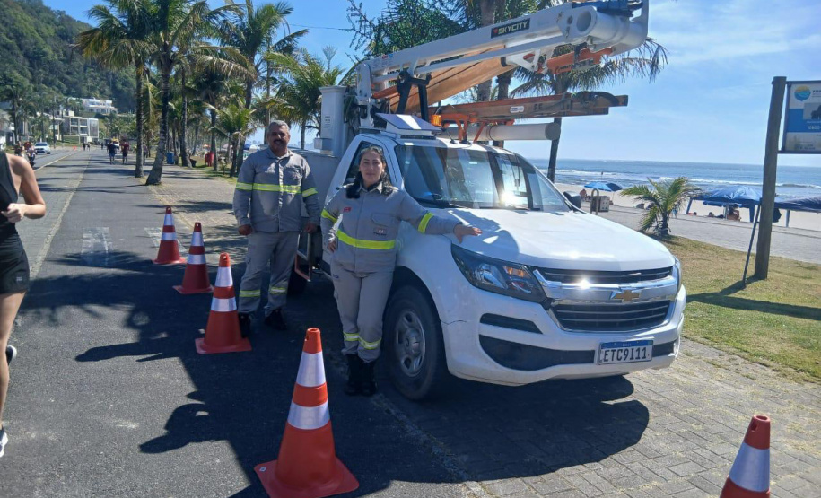 No Carnaval, Copel reforça equipes de manutenção no litoral