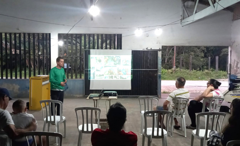 Atividades ambientais na Ponte de Guaratuba