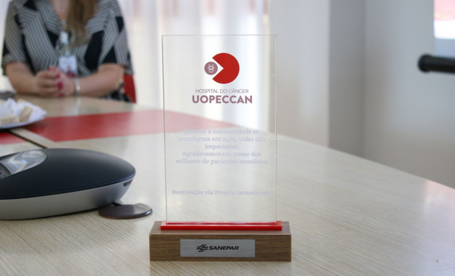 Sanepar destina R$ 1,3 milhão ao Hospital do Câncer de Cascavel