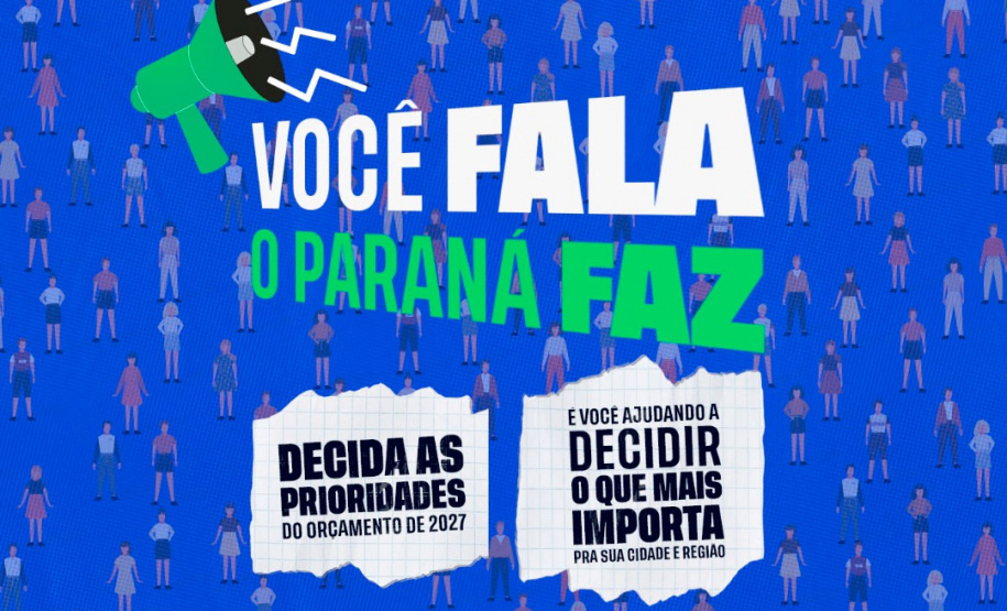 SEFA - Paranaenses têm até esta sexta (27) para participar da consulta sobre o Orçamento 2027