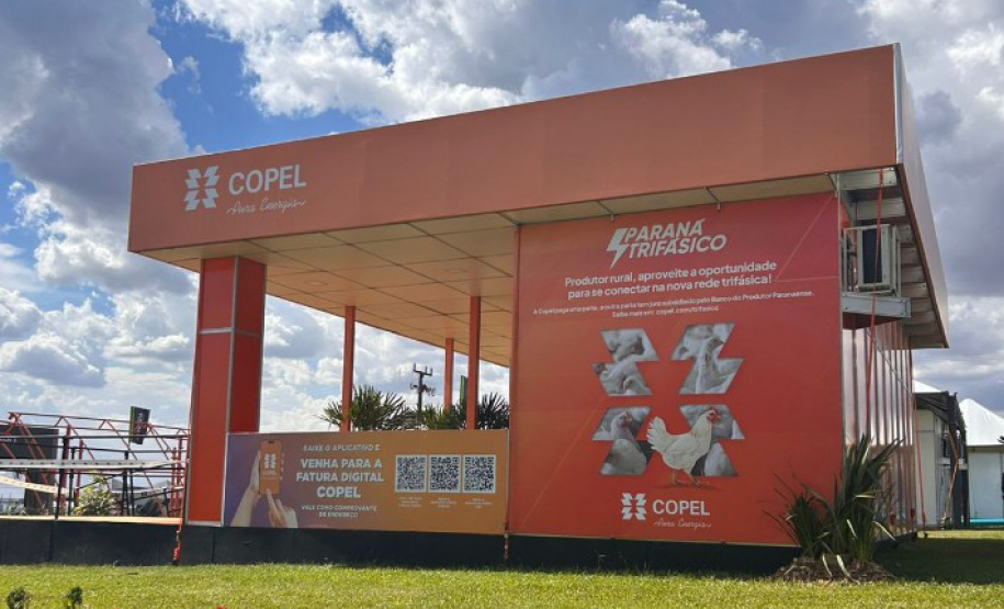 Copel - Energia para o campo: conexão à rede trifásica é destaque no Show Rural