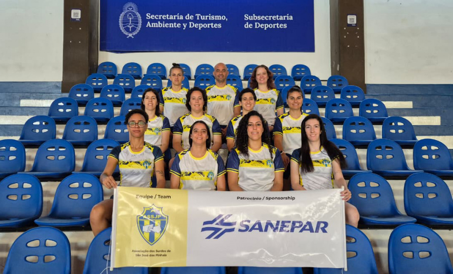SANEPAR - Time paranaense de futsal para surdas patrocinado pela Sanepar busca título em Mundial de Clubes na Argentina