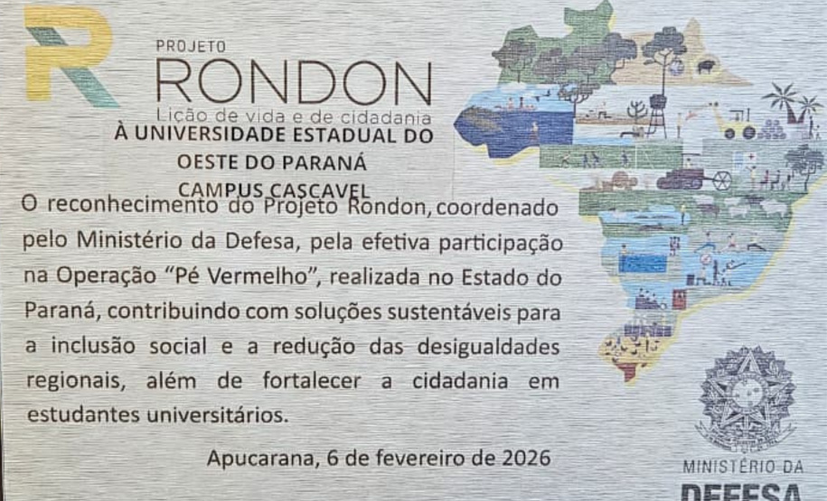 Com apoio do Estado, Projeto Rondon encerra atividades de transformação social no Paraná