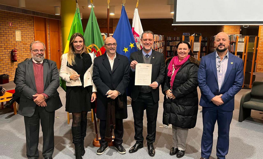 Universidades Estaduais do Paraná firmam acordos de dupla diplomação  em Portugal
