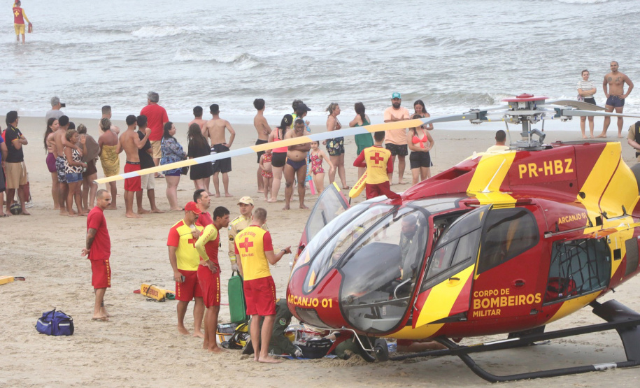 Do 193 ao helicóptero: a logística dos bombeiros que salva vidas no litoral do Paraná
