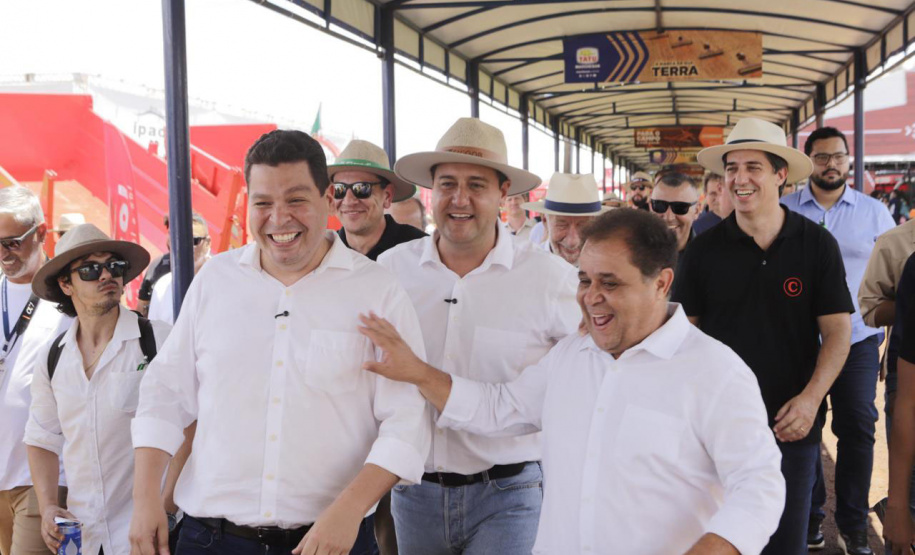 Governador Carlos Massa Ratinho Junior no Show Rural.