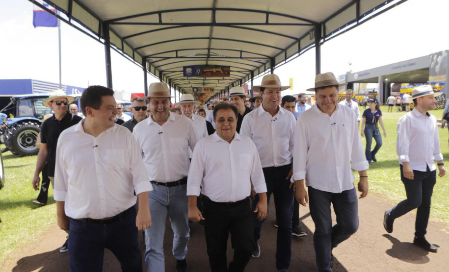 Governador Carlos Massa Ratinho Junior no Show Rural.