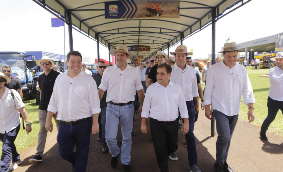 Governador Carlos Massa Ratinho Junior no Show Rural.