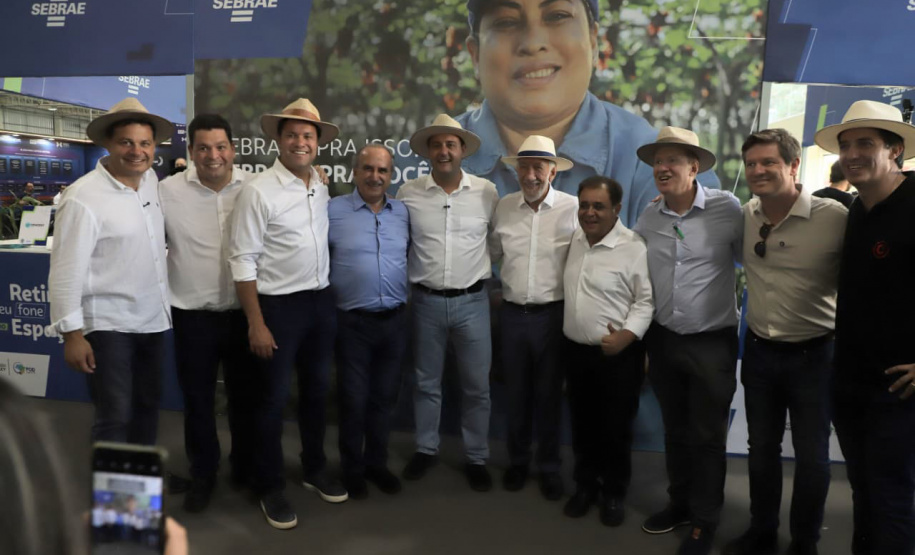 Governador Carlos Massa Ratinho Junior no Show Rural.