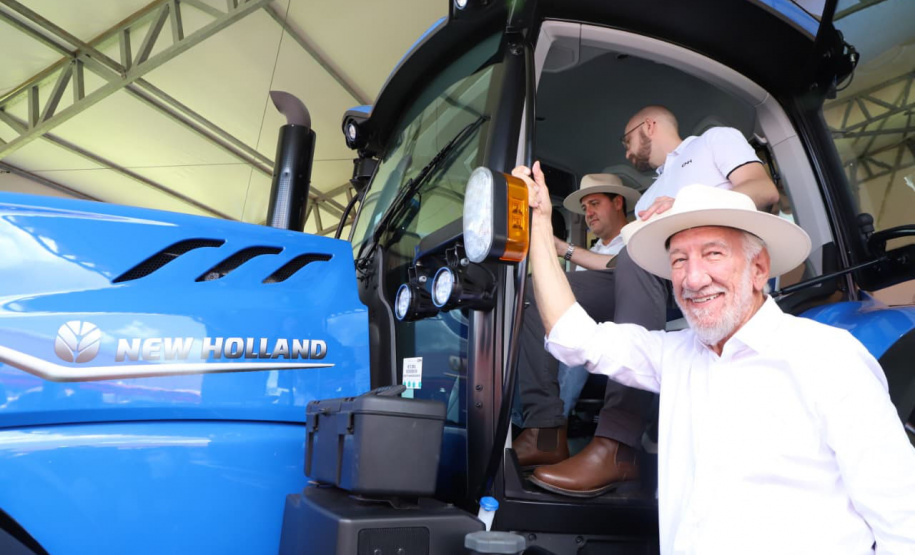 Governador Carlos Massa Ratinho Junior no Show Rural.