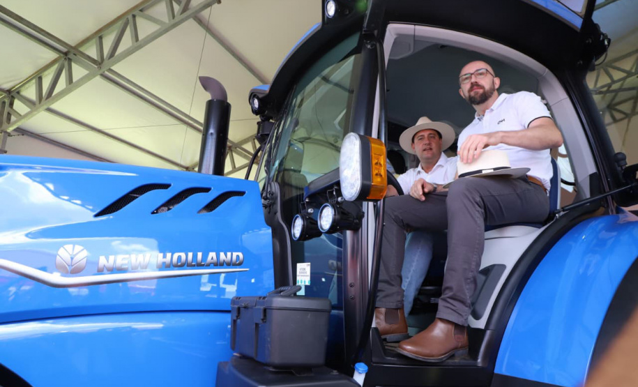 Governador Carlos Massa Ratinho Junior no Show Rural.