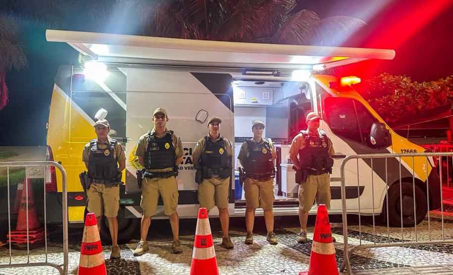 Atuação integrada das forças de segurança no Carnaval reduz roubos em 44% e furtos em 32% no Litoral do Paraná