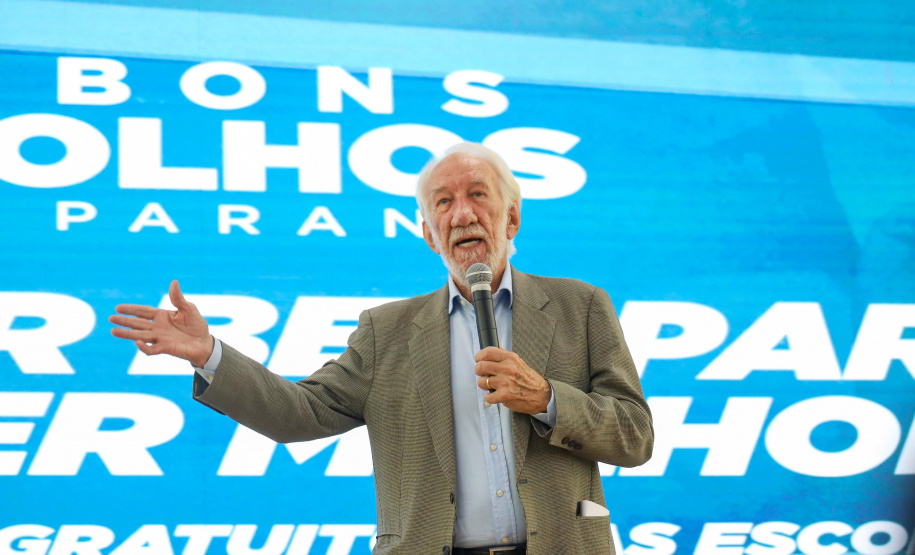 Estado lança 2ª fase do Programa Bons Olhos Paraná para atender mais 540 mil alunos