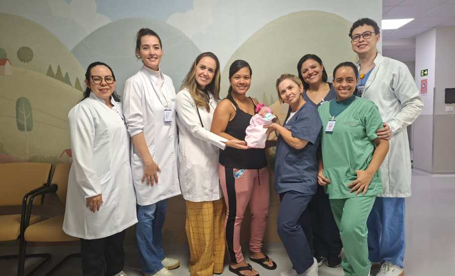 SESA - Hospital e maternidade de Pinhais realiza 215 partos em dois meses de funcionamento