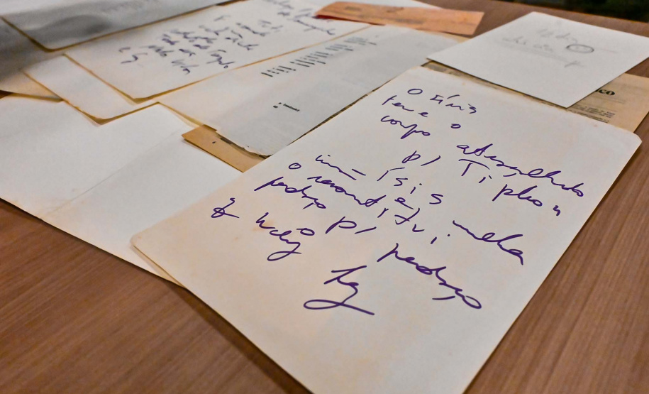 Família de Paulo Leminski recebe, na BPP, textos achados do autor após 44 anos