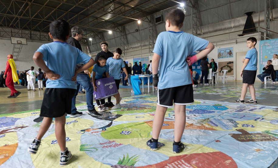 Sanepar leva serviços, educação ambiental e diversão a Campo Magro nesta quinta-feira (5)