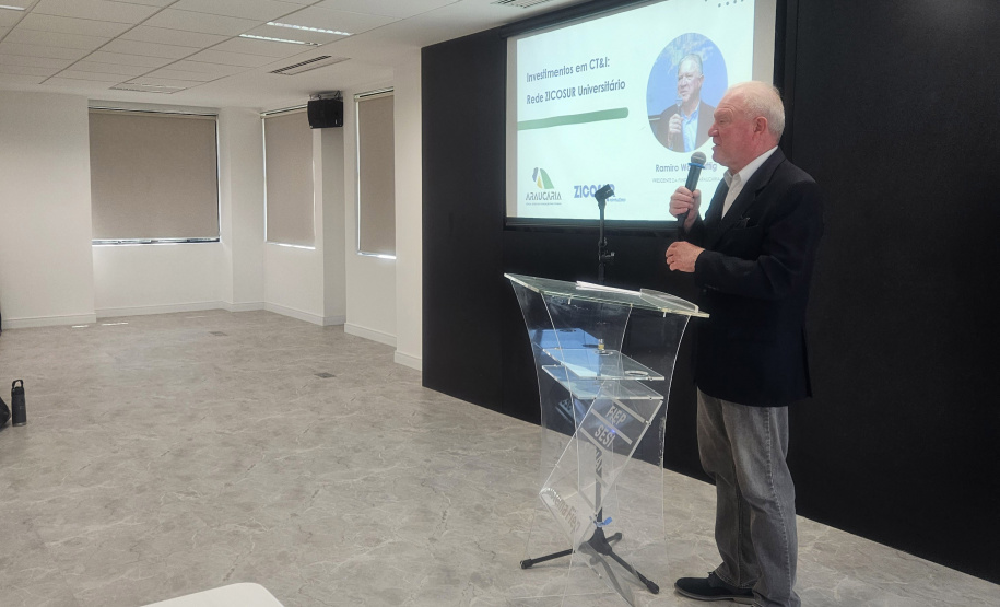 FUNDAÇÃO ARAUCÁRIA - ZICOSUR Universitário e Governo alinham estratégias de desenvolvimento regional