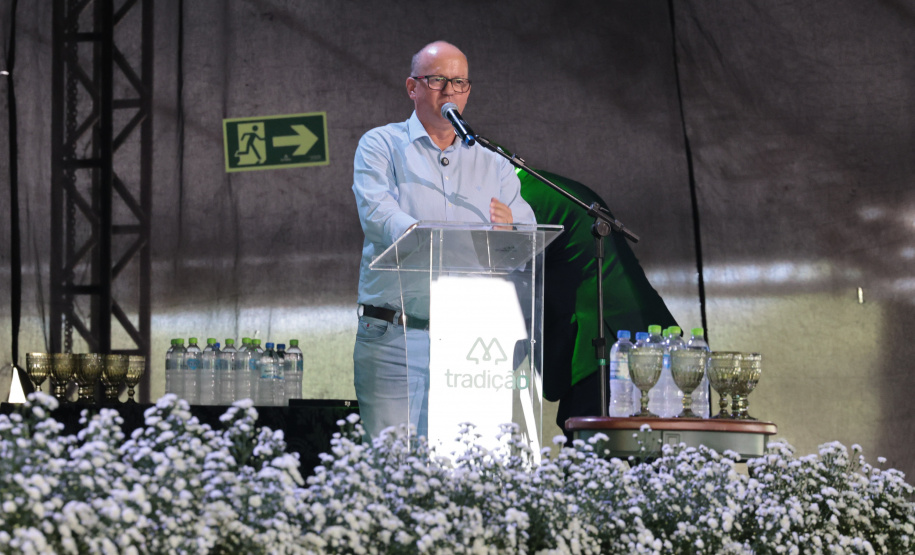 O governador Carlos Massa Ratinho Junior participa nesta quinta-feira (26), da inauguração de uma nova indústria de óleo e farelo de soja da Cooperativa Agroindustrial Tradição, em Pato Branco