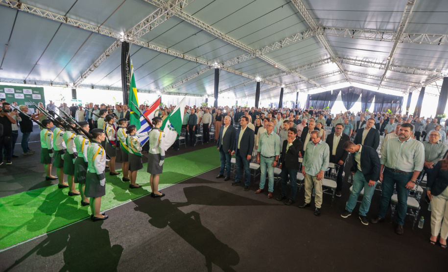O governador Carlos Massa Ratinho Junior participa nesta quinta-feira (26), da inauguração de uma nova indústria de óleo e farelo de soja da Cooperativa Agroindustrial Tradição, em Pato Branco