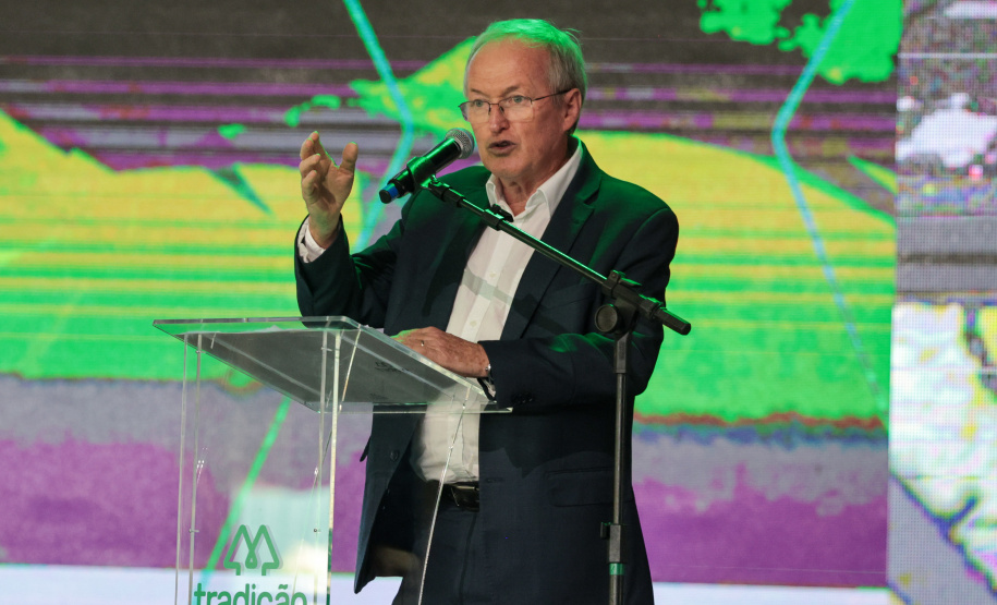 O governador Carlos Massa Ratinho Junior participa nesta quinta-feira (26), da inauguração de uma nova indústria de óleo e farelo de soja da Cooperativa Agroindustrial Tradição, em Pato Branco