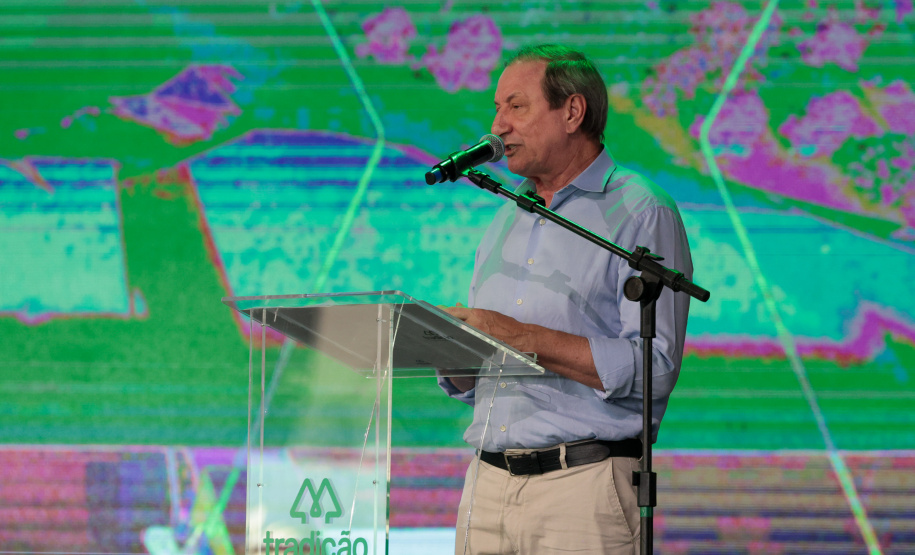 O governador Carlos Massa Ratinho Junior participa nesta quinta-feira (26), da inauguração de uma nova indústria de óleo e farelo de soja da Cooperativa Agroindustrial Tradição, em Pato Branco