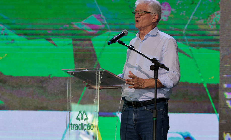 O governador Carlos Massa Ratinho Junior participa nesta quinta-feira (26), da inauguração de uma nova indústria de óleo e farelo de soja da Cooperativa Agroindustrial Tradição, em Pato Branco