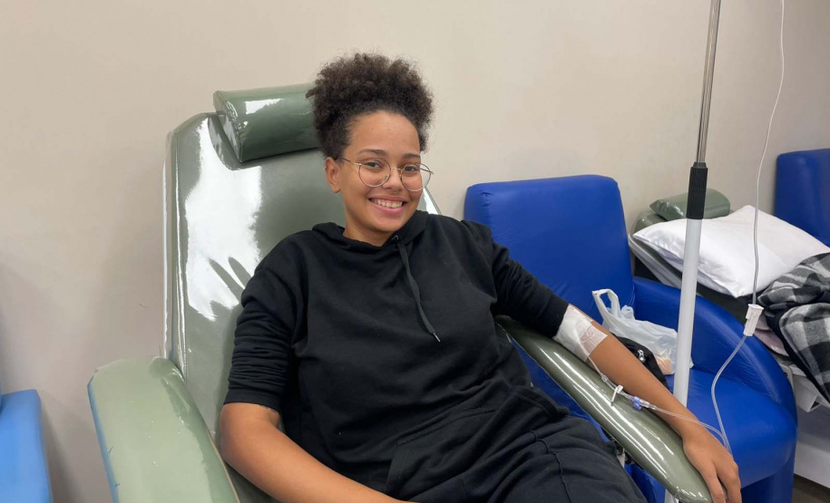Doação de sangue garante tratamento a pacientes que precisam de transfusão frequente