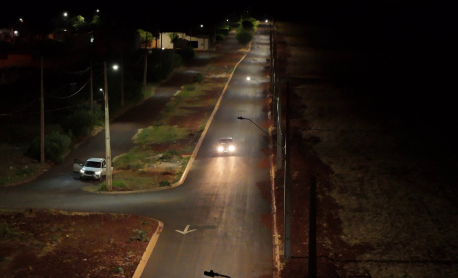 SECID - Iluminação de LED chega a 75% do Paraná com investimentos do Governo do Estado