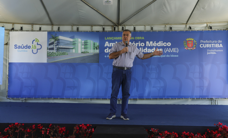 Com investimento de 22,5 milhões, Governo lança obra do AME Curitiba