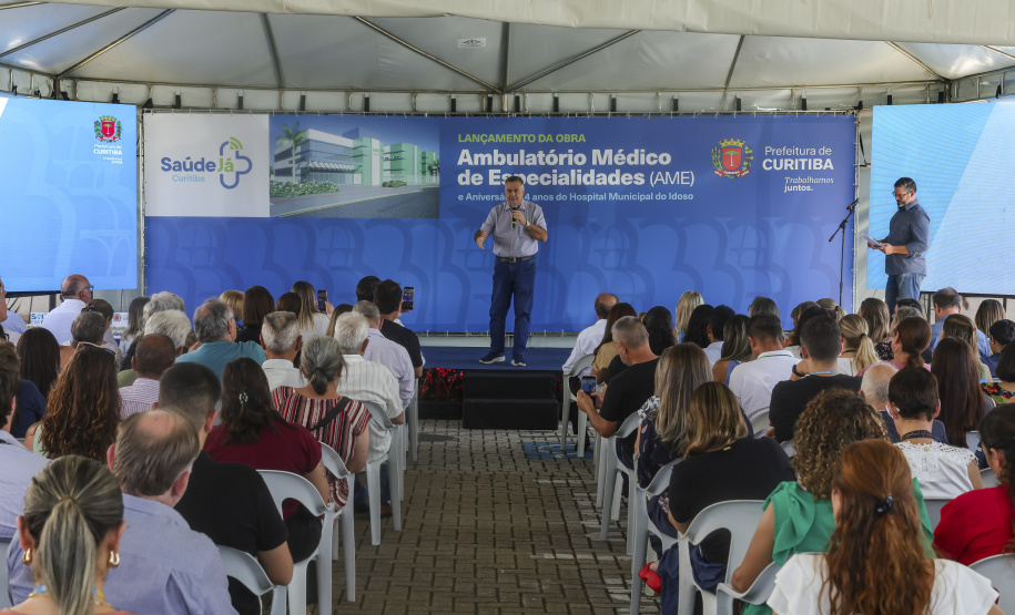 Com investimento de 22,5 milhões, Governo lança obra do AME Curitiba