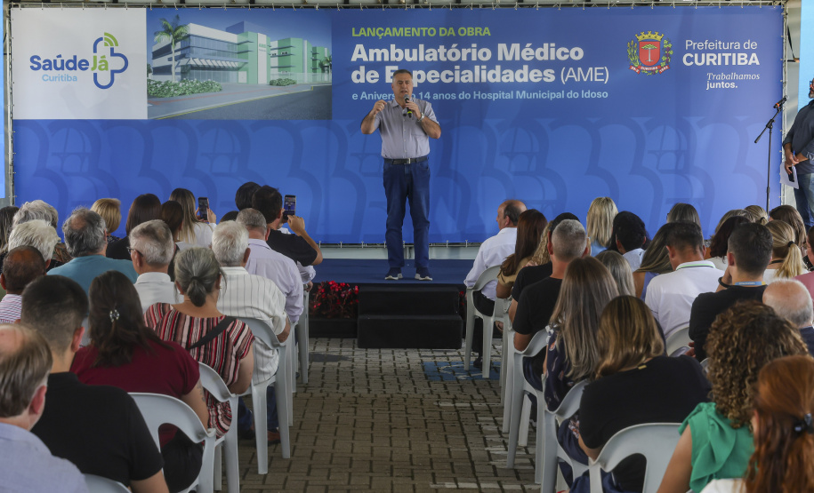Com investimento de 22,5 milhões, Governo lança obra do AME Curitiba