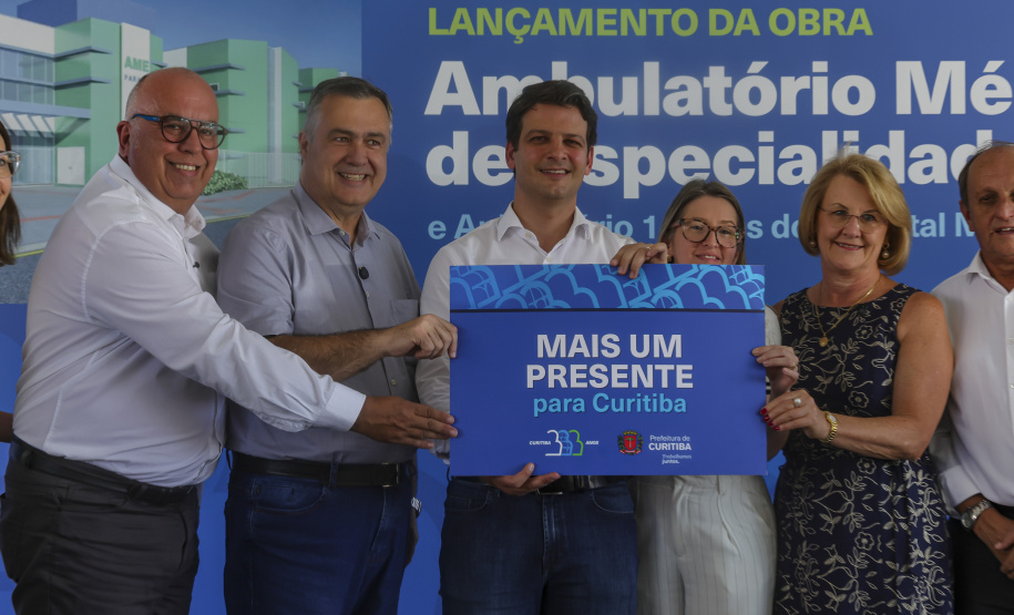 Com investimento de 22,5 milhões, Governo lança obra do AME Curitiba