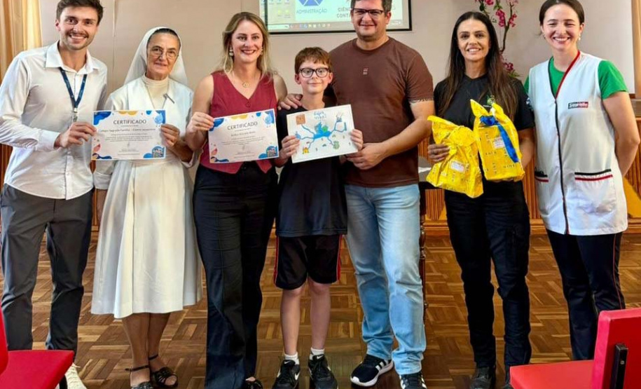 concurso cultural/ambiental feito para o Dia da Água