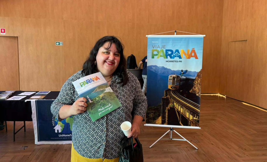 Viaje Paraná segue promovendo turismo estadual no mercado e capacita quase 100 agentes nesta terça