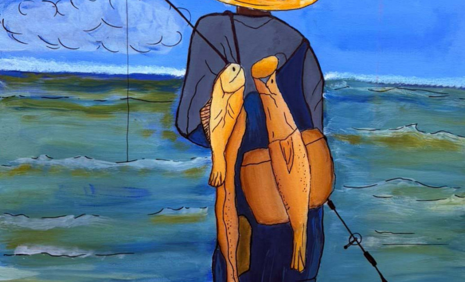 Colégio estadual expõe obras de arte sobre raízes africanas e indígenas em shopping de Umuarama