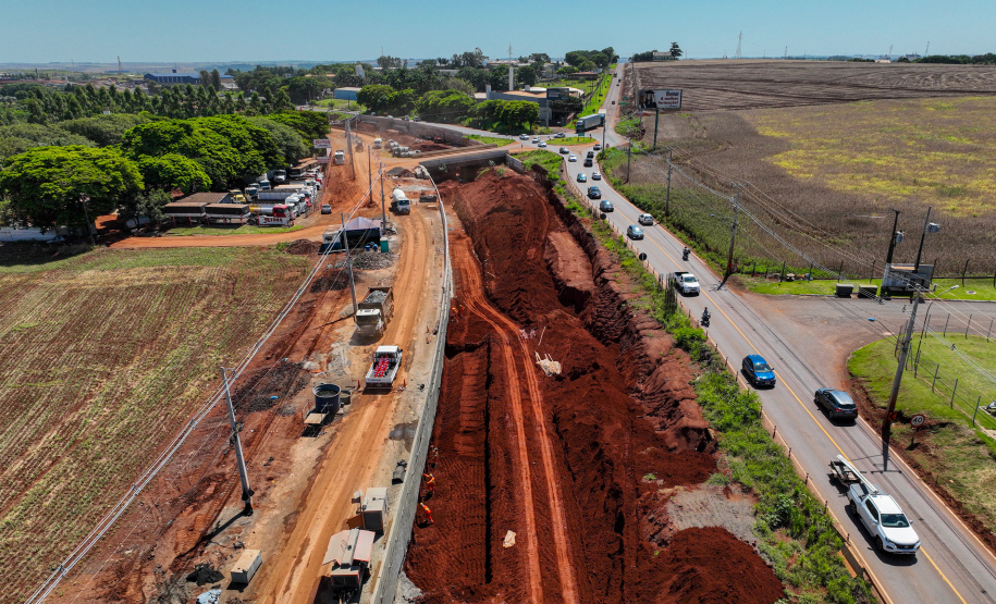 Perto do fim: duplicação da PR-317 entre Maringá e Iguaraçu chega a 82%