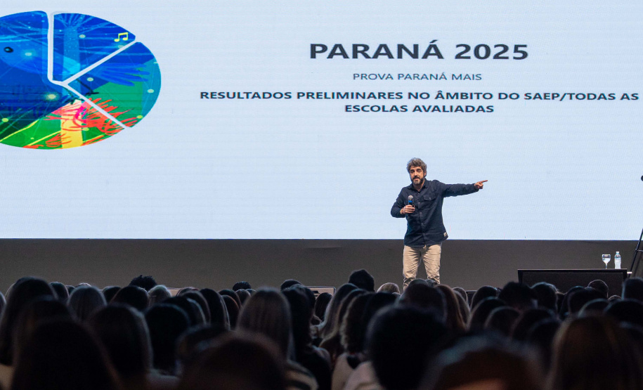 Com avanços em todas as etapas de ensino, Estado divulga resultados da Prova Paraná Mais 2025 aos municípios