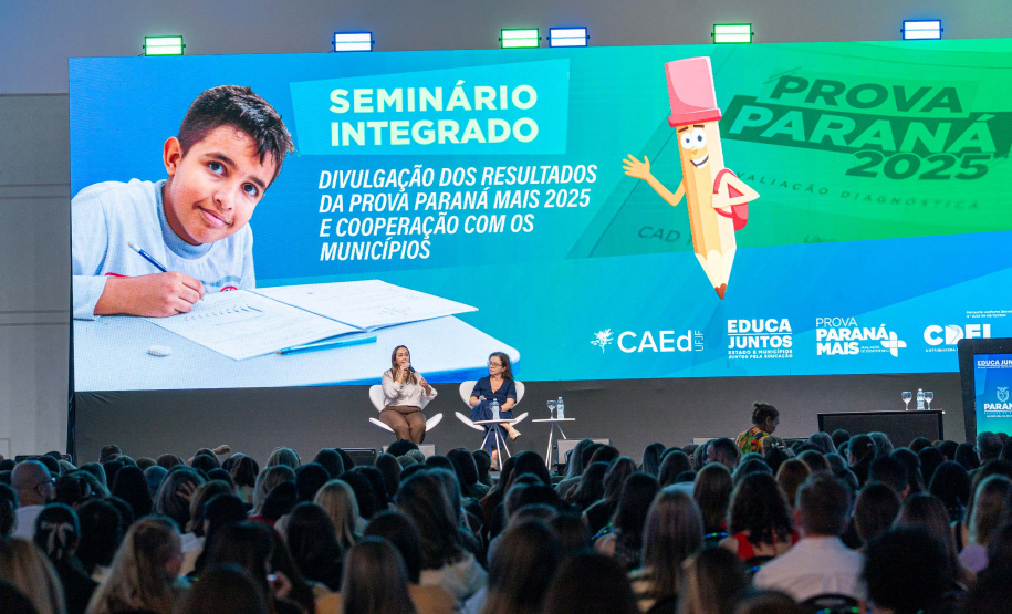 Com avanços em todas as etapas de ensino, Estado divulga resultados da Prova Paraná Mais 2025 aos municípios