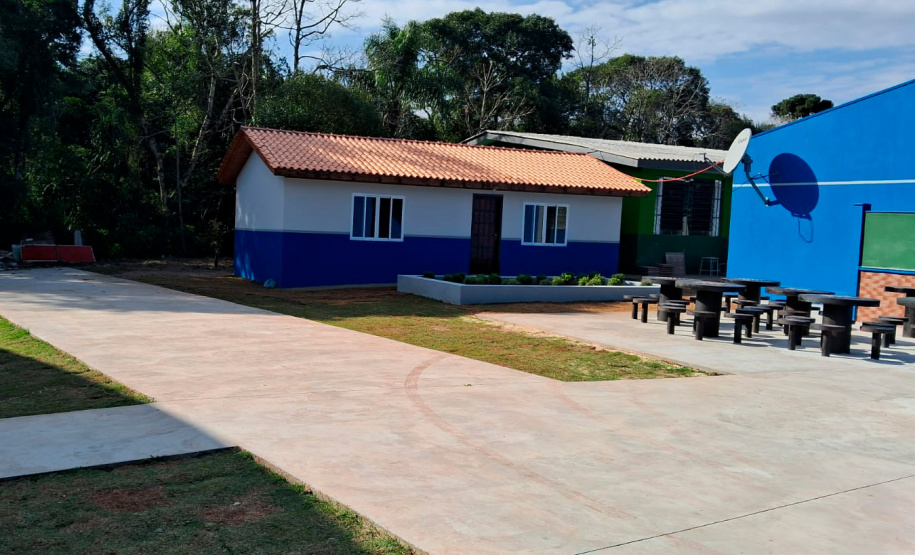 EEC Flávio dos Santos em Palmeira (depois)